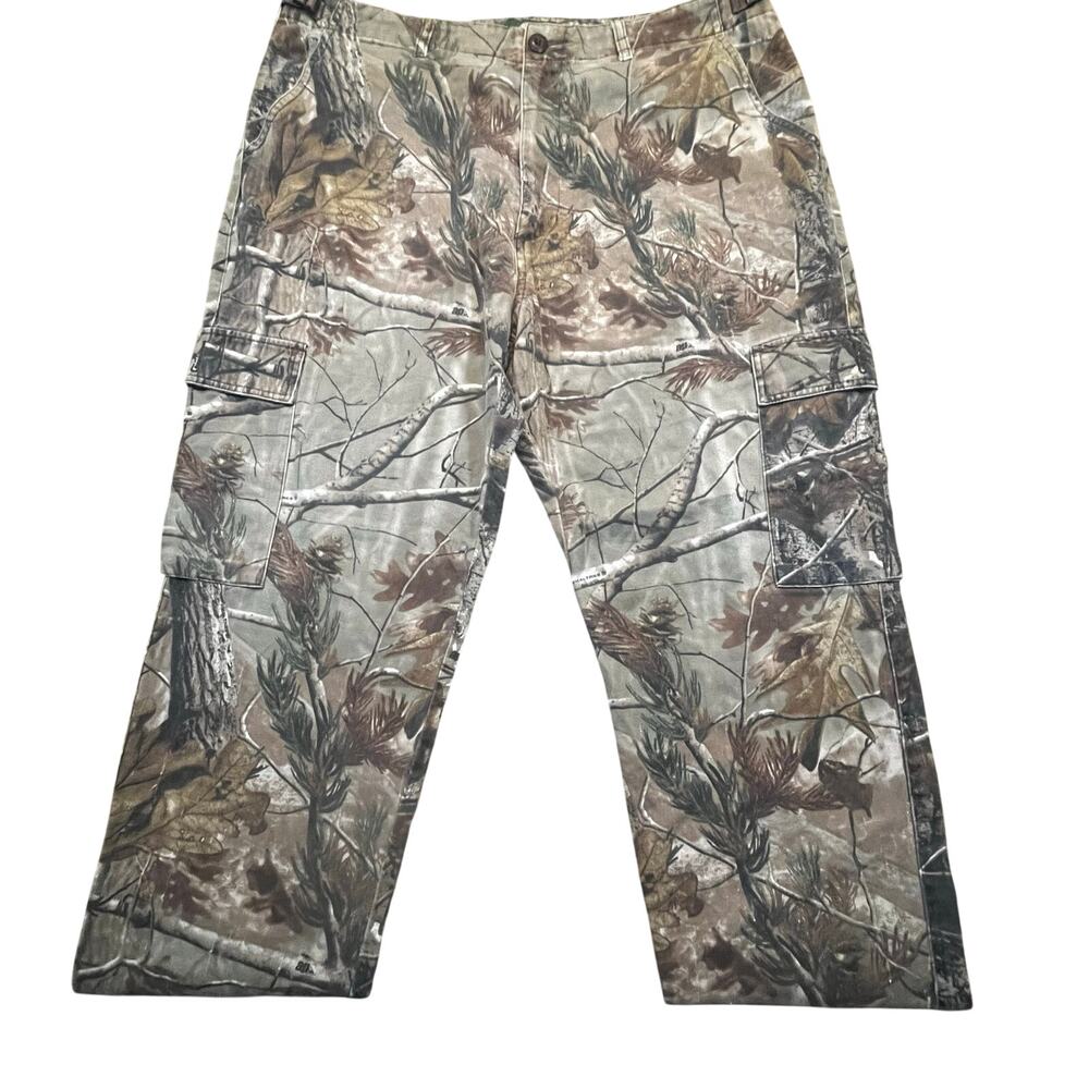 Cabela’s Camo Cargo‎ Pants Mens 38x30 Reg Outdoor Hunting Utility Workwear